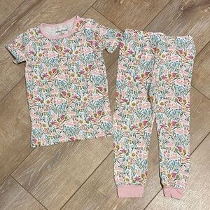 Magnetic Me bunny Floral Pink Kids Pajamas